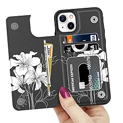 LETO for iPhone 15+ Plus Case Flip Folio Leather