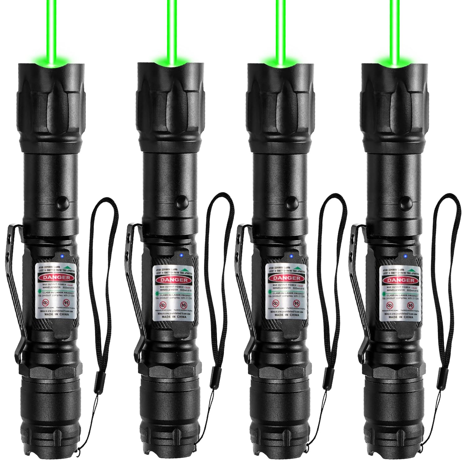 Photo 1 of [1 Packs] Professional Rechargeable Green Laser Pointer High Power Green Beam Laser Light Long Distance Range For TV/LED/LCD Screens Tactical Flashlights Presentation Office/Outdoors/Astronomic [002]