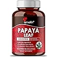 Papaya Leaf Extract Digestive Enzymes 10x Potency 10000mg 90 Veg Capsules- Blood Platelet, Bone Marrow & Spleen Support, Digestive and Immunity Support Developed in USA by Amalth