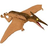Liberty Imports Dino Planet Pterodactyl Kids Dinosaur Toy w/Lights &amp; Sound | 14" Pteradon Pterosaur, Flapping Wings, Light Up Eyes, Realistic Sound Effects