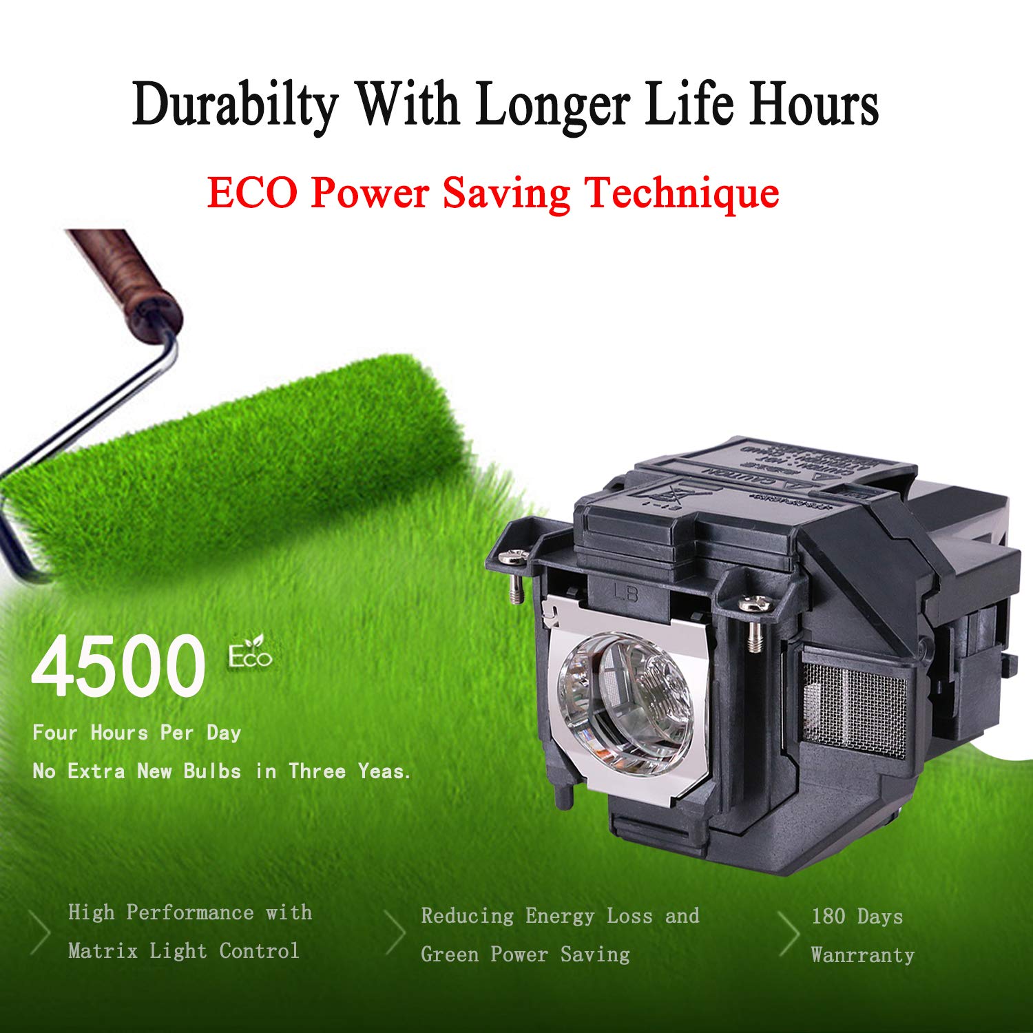 EWO'S LP97 Replacement Projector Lamp Bulb For ELPLP97 Epson Powerlite