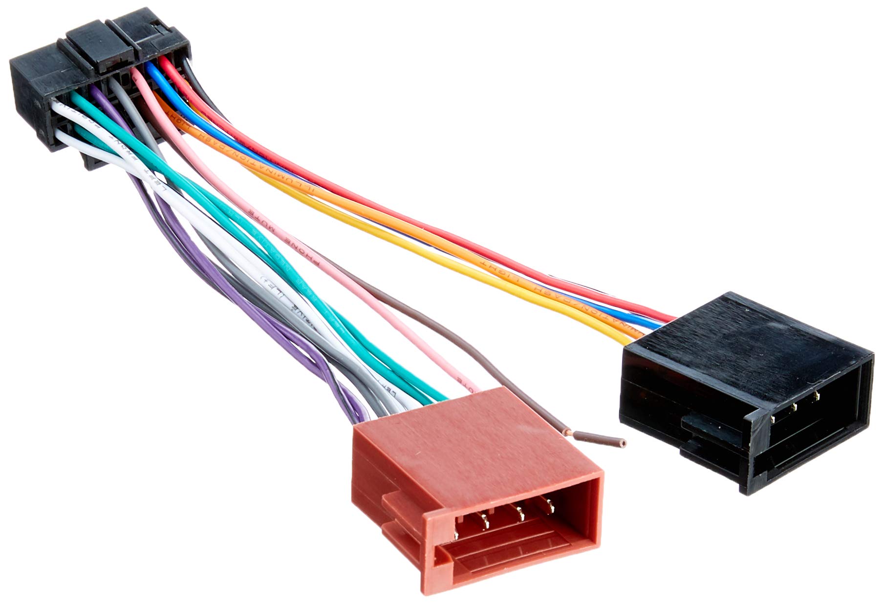 ACV Multicoloured Flat Ribbon Radio Connection Cable for Sony 16-Pin OEM