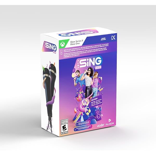 Amazon.com: Let's Sing 2024 - Double Mic Bundle /PS5 : Video Games