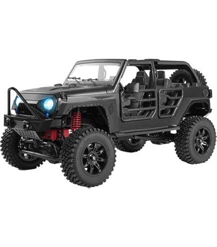 Amazon.com: DZHSNWJ MN78 Blue 1/12 Scale RC Remote Control
