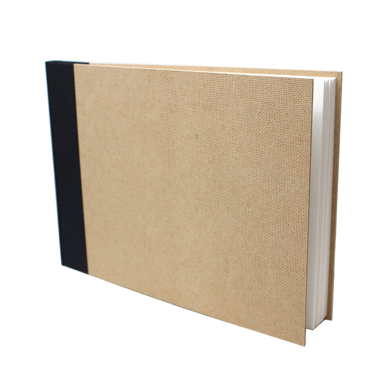 Artway Enviro - Casebound A4 Sketchbook – Landscape - 92 Sides/46 Pages of Recycled 170gsm Cartridge Paper – 100% Recycled Sketchbook, White