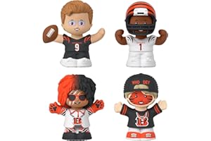 Little People Cincinnati Bengals NFL Collector Figure Set, OS