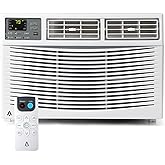 8000 BTU Window Air Conditioner with WiFi, Window AC Unit 110-115V Cools Up to 350 Sq. Ft., Energy Saving with Remote & App C