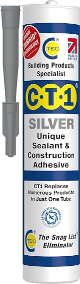 CT1 CT1SILVER Silver TRIBRID Universal Sealant & Adhesive 290ml view 2