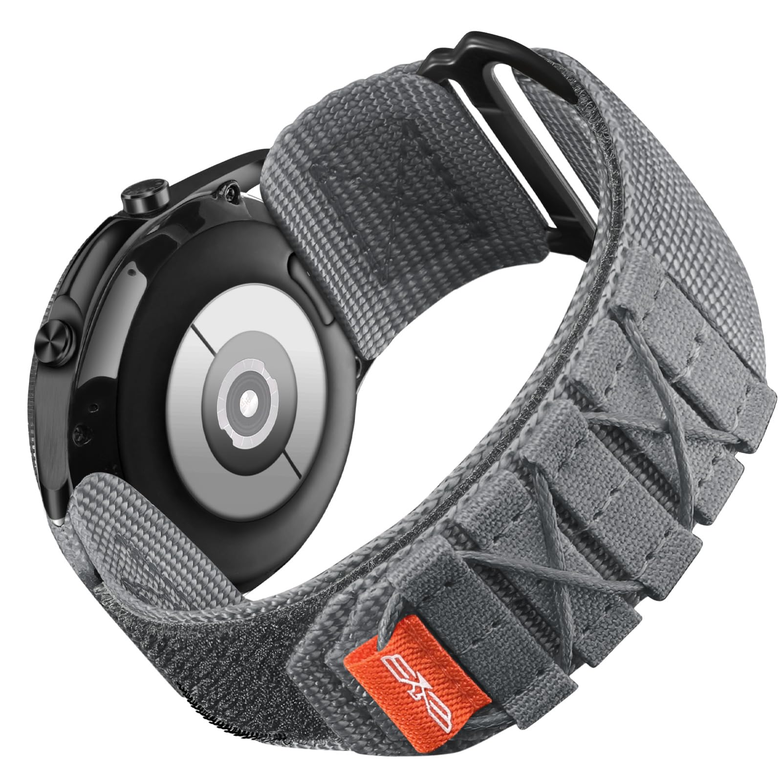 Photo 1 of Bandletic 22mm Bands Compatible with Samsung Galaxy Watch 3 45mm/Galaxy Watch 46mm SM-R800/Gear S3 Frontier/Classic, Military Rugged Nylon Sport Strap