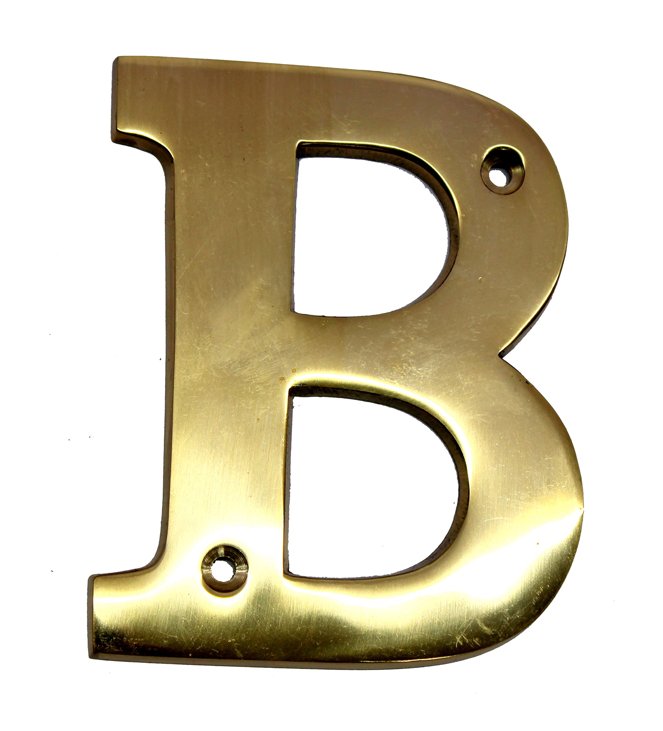 esplanade Brass House Hotel Door Name - Wall Door Plaque Alphabet Letter "Z" - 4" Inches ("B" Alphabet - 4)