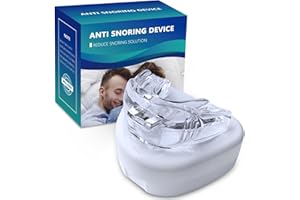 AUOUA LIFE ON MUSIC Anti Snoring Mouthpiece, Anti-Snoring Devices - Snoring Solution Mouth Guard, Comfortable Anti-Snore Solution for Men/Women - G6