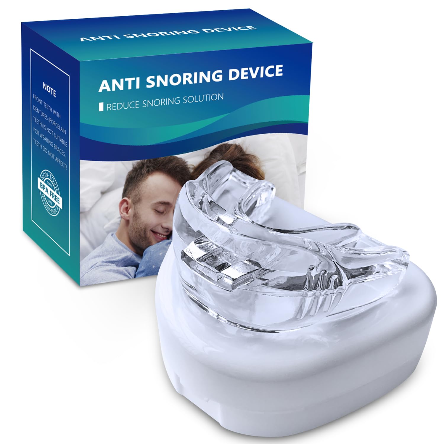 Photo 1 of Anti-Snore Device, Anti-Snoring Mouthpiece, Snoring Solution Mouth Guard for Men and Women-J15