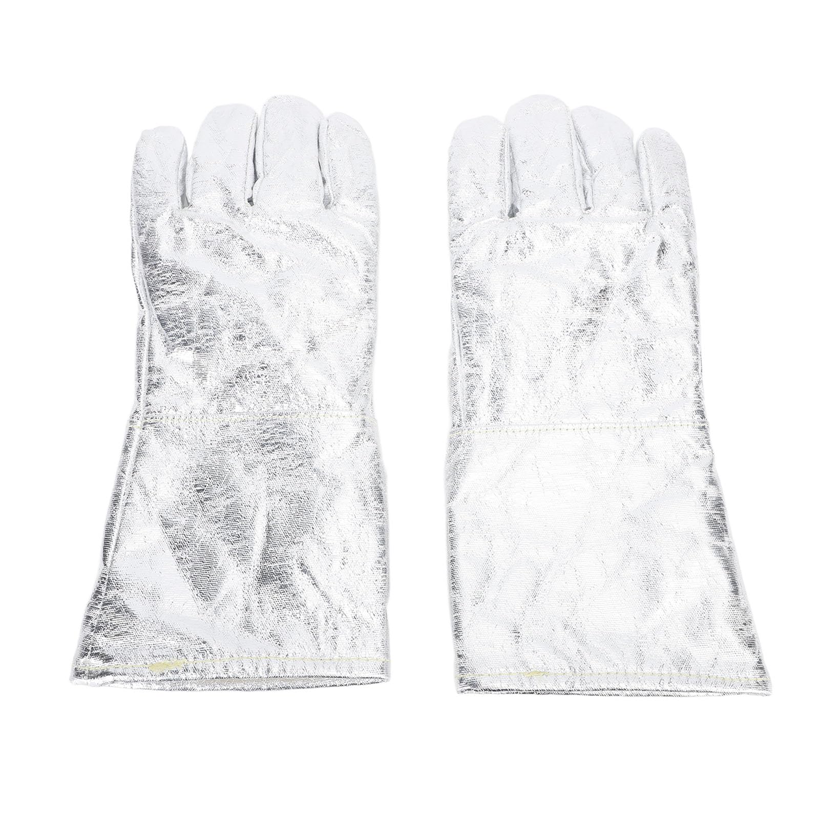 ZAWELIYO Welding Gloves, Aluminum Foil Insulation, Extreme Heat Fire Resistant Gloves, for Metal Casting Smelting Pouring