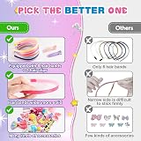 HappyKidsClub Girls Hair Accessories Craft Kit Age 3-9 Gifts - 49 pcs view 6