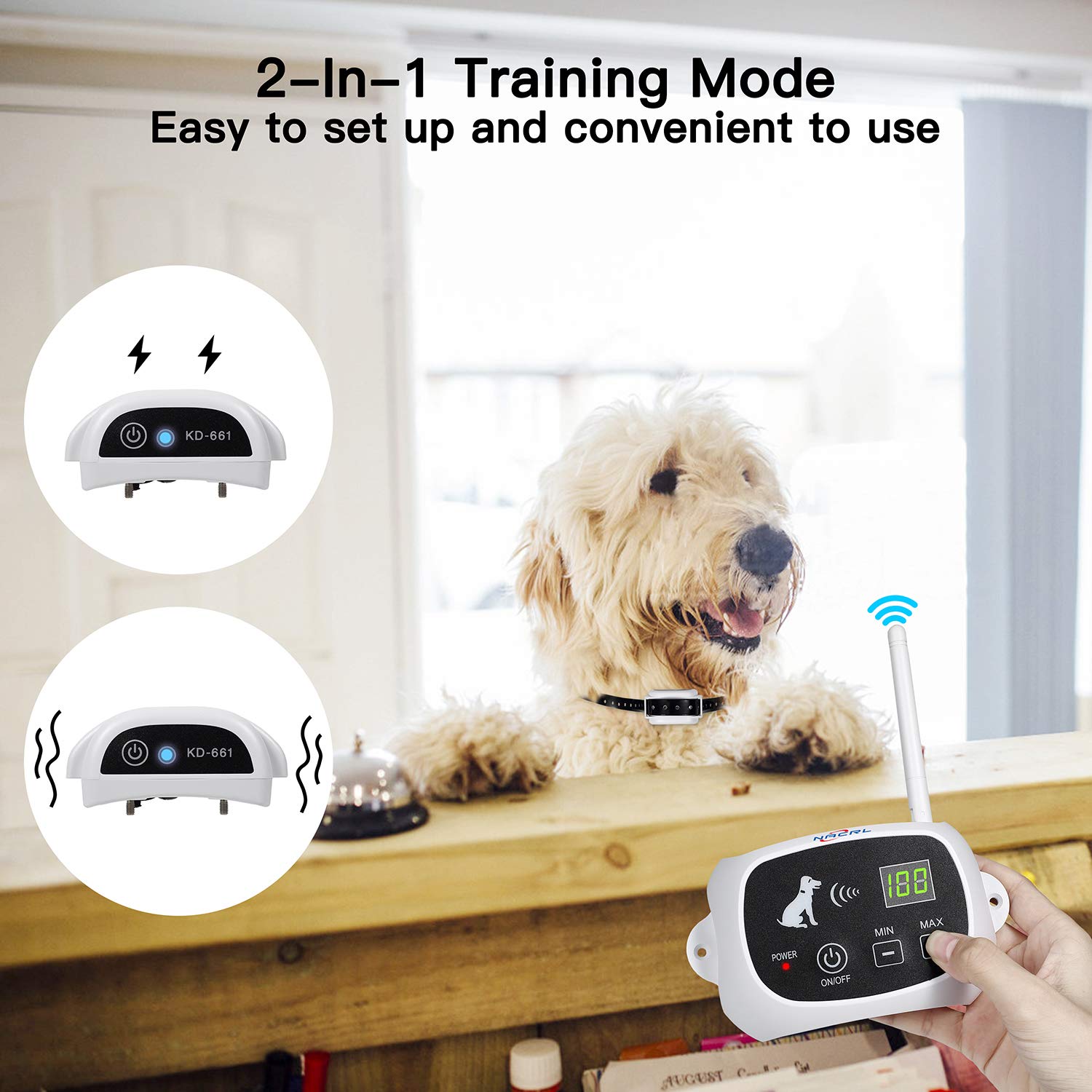 Reviews NACRL Wireless Dog Fence, Pet Containment System, Up to 1640