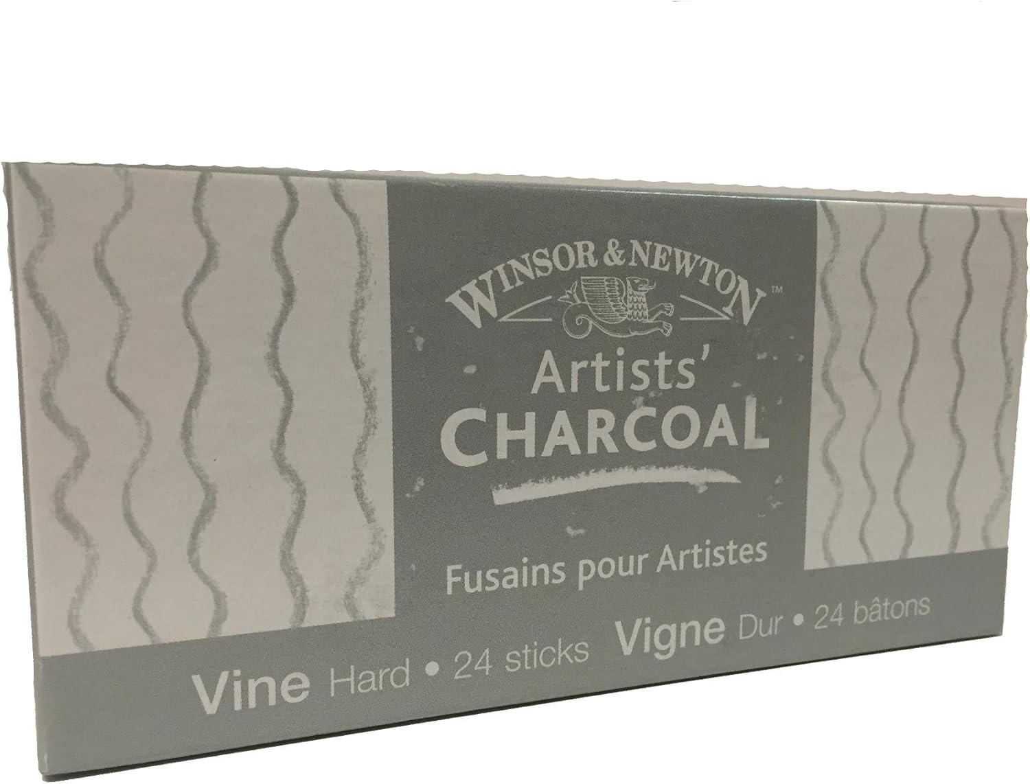 Winsor & Newton Artist Vine Charcoal Sticks 12/Pkg - Medium