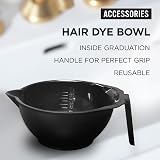 Clairol Colour Studio Hair Dye Mixing Bowl with Graduations and Handle view 2