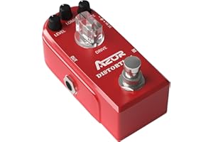 AZOR Distortion Guitar Effect Pedal Vintage Distortion Effect for Electric Guitar True Bypass