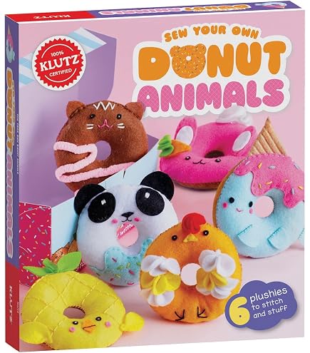 Sew Squishy Cubes Von Klutz – Buch & Aktivitäts-Set Zum Nähen Von 3 Kuscheligen Monster-Würfeln (Yeti, Einhorn, Drache)