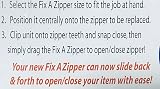 Générique Fix A Zipper - Black Repair Tool for Quick Zipper Fixes view 7