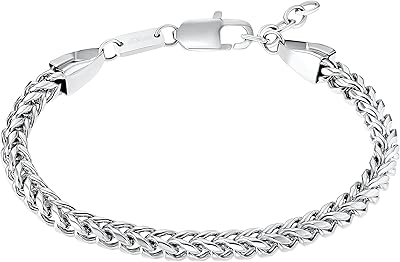 s.Oliver Armband Edelstahl Herren Armschmuck, Kommt in Schmuck Geschenk Box,