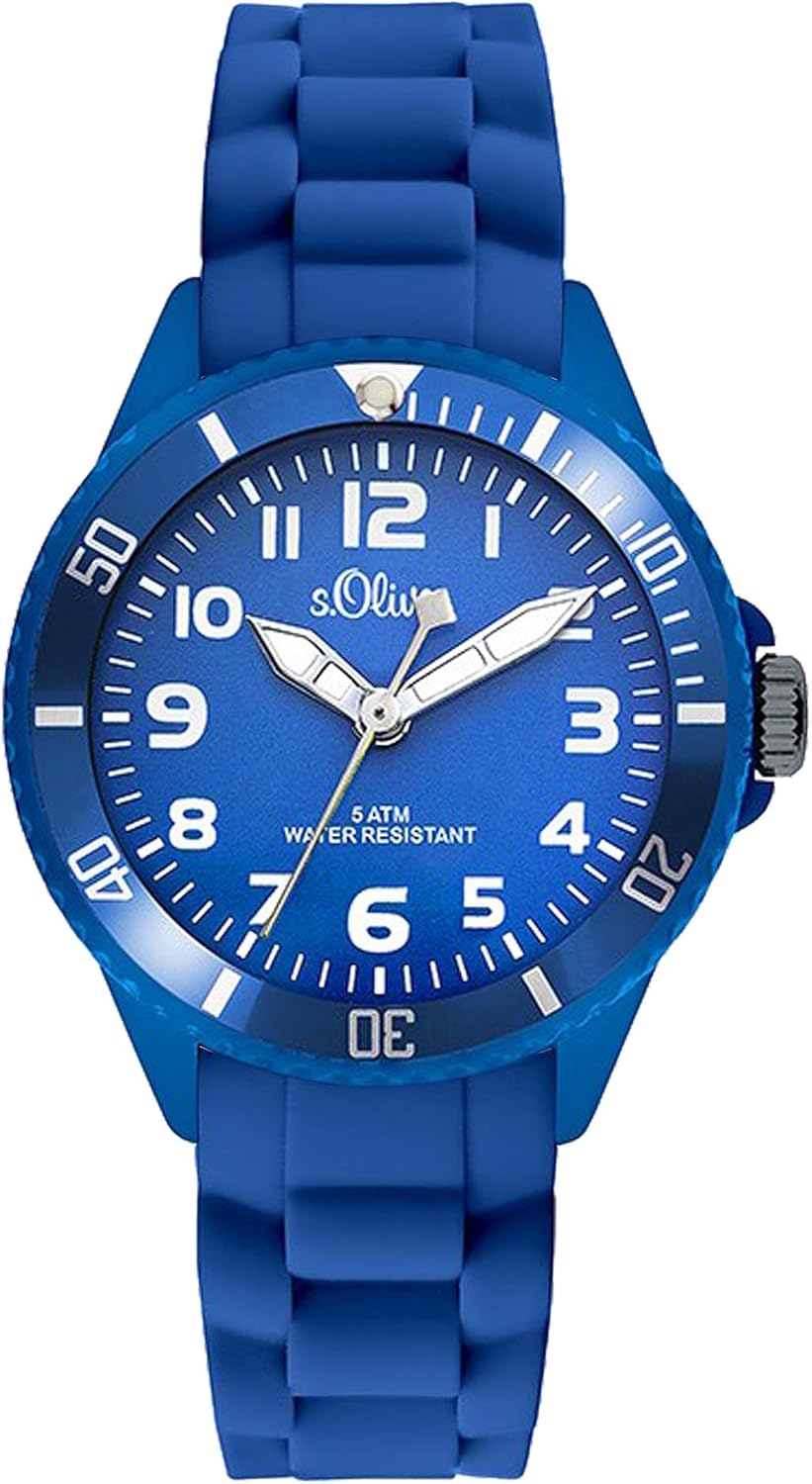 s.Oliver SO2757PQ Orologio da polso ragazzo, silicone, colore blu Amazon.it Orologi s.Oliver SO2757PQ Orologio da polso ragazzo, silicone, colore blu Amazon.it Orologi