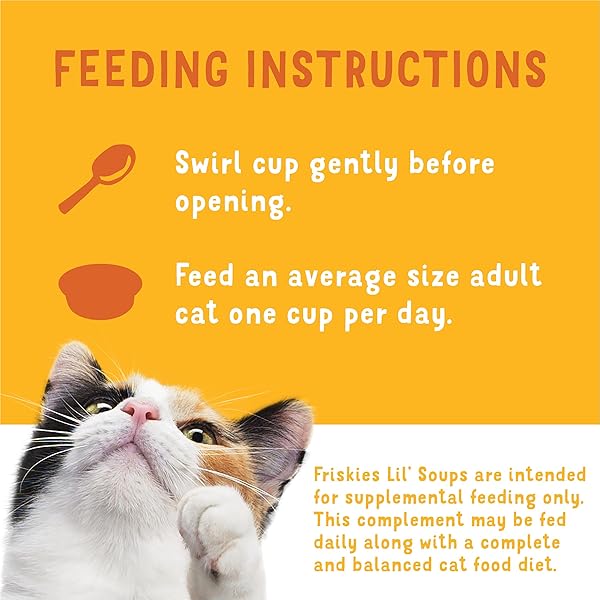 PURINA FRISKIES GRAIN FREE WET CAT FOOD LICKABLE CAT TREATS VARIETY PACK, LIL’ SOUPS WITH SALMON, TUNA OR SHRIMP – (PACK OF 30) 1.2 OZ. CUPS