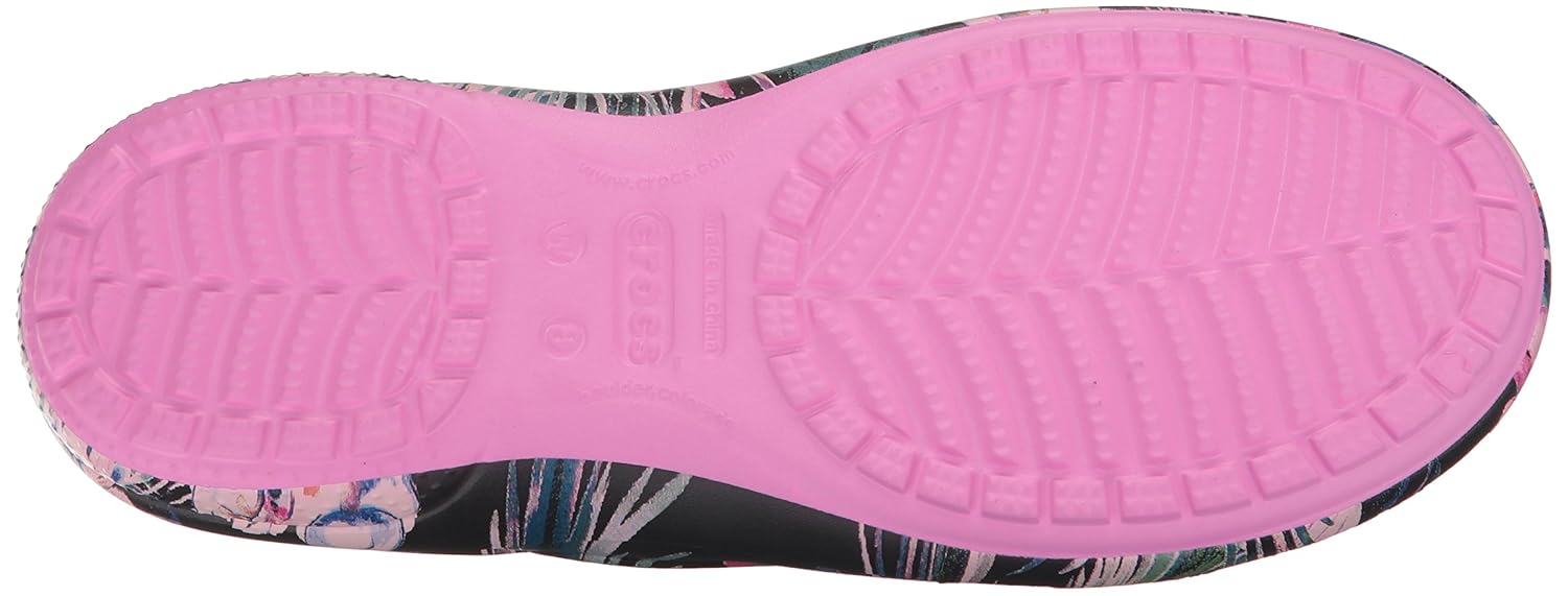 crocs freesail graphic women clog in pink