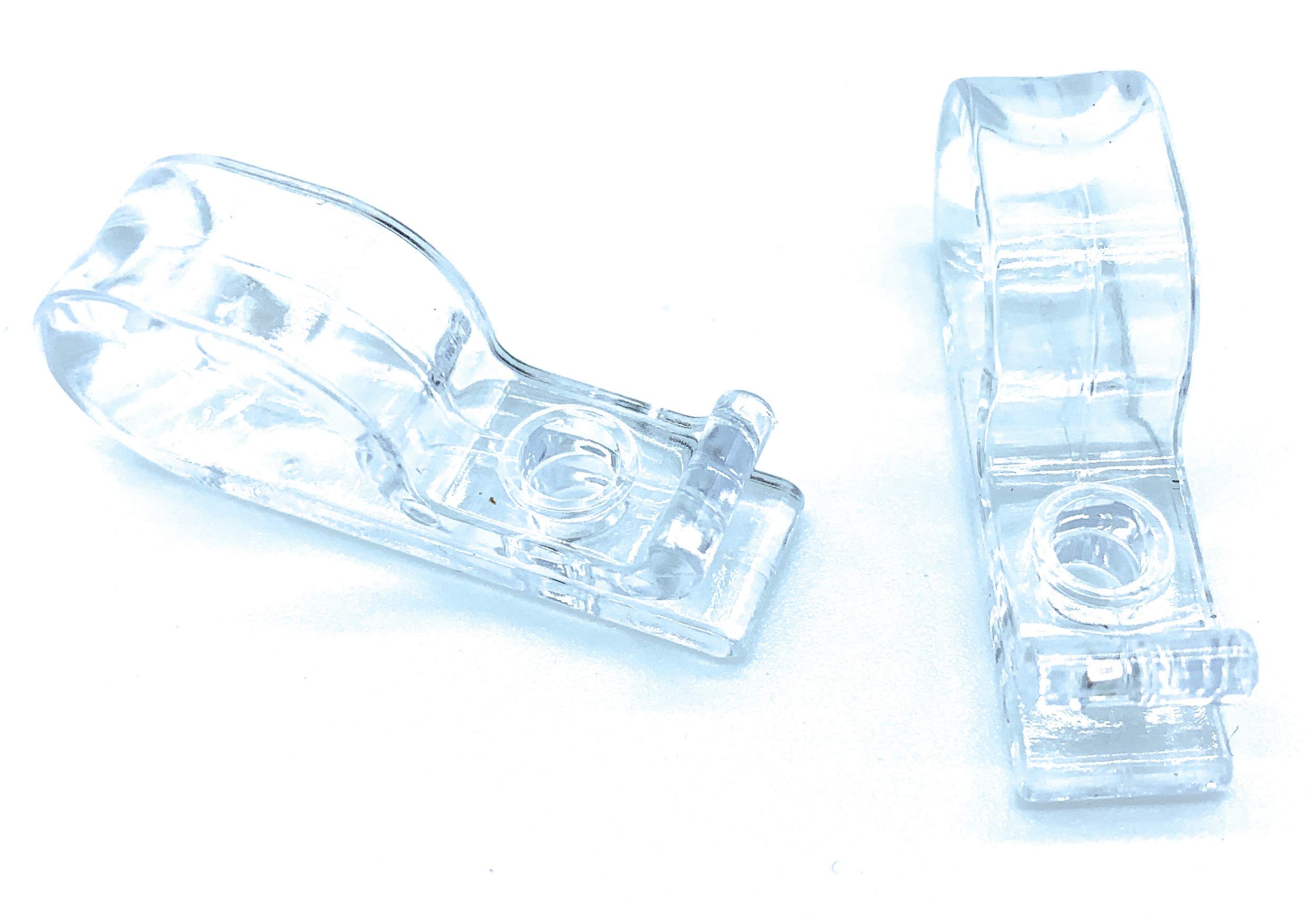 2 Roman Roller Blind Cord Safety Hooks/Retainer With Screws