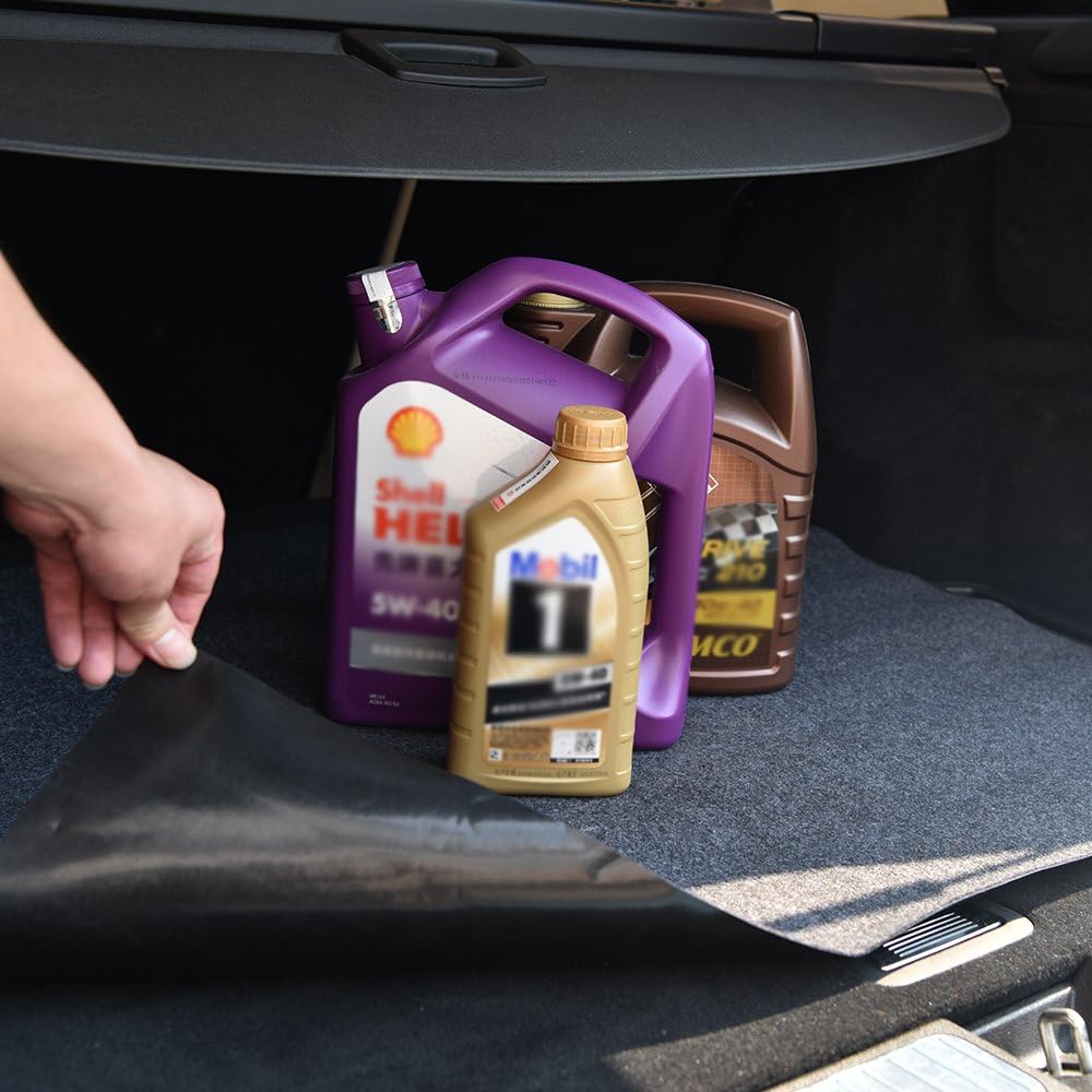 KALASONEER Oil Spill Mat,Absorbent Oil Mat Reusable Washable,Contains Liquids, Protects Driveway Surface,Garage or Shop,Parking,Floor(36inches x 36inches): Automotive