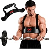 W WAISFIT Arm Blaster Bicep Curl with Neoprene Padding, Adjustable Aluminum Bicep Curl Isolator, Bicep Blaster Arm Trainer for Weight Lifting Bodybuilding Home Gym Workout