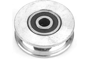 Pulley Wheel 56mm, Heavy Duty Bearing Pulley for Wire Rope Lifting, Snatch Block with High Strength Guide Wheel, Cable Pulley