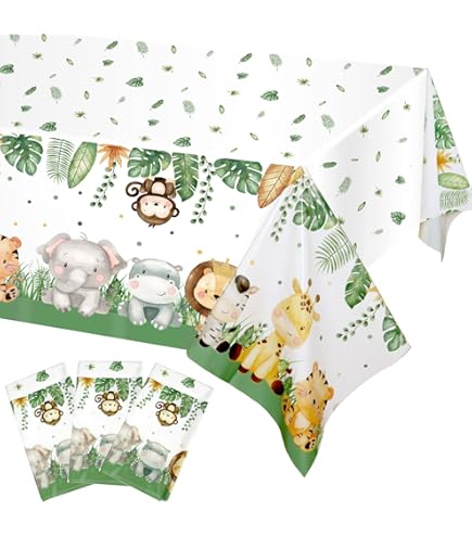 Bingo De Safari Para Niños: 36 Tarjetas De Fiesta Selva – Cumpleaños Y Baby Shower