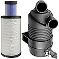 AUGREX G057512 Air Cleaner with P821575 & P822858 Air Filter Housing Cap Fit for Donaldson FPG, Outer Air Filter & Inner Filter