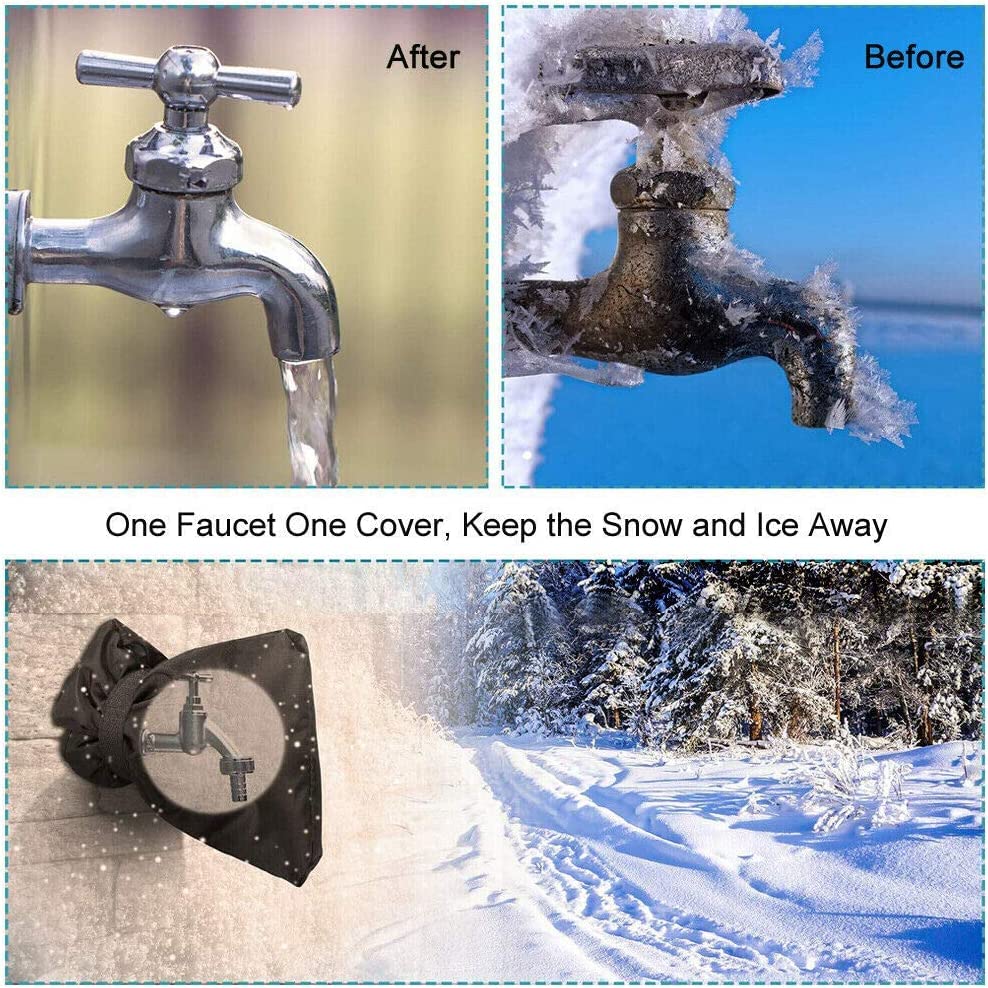 2Pack Outdoor Faucet Covers for Winter - Pro 6.7