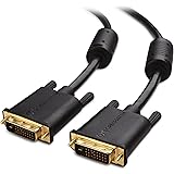 Cable Matters Gold Plated DVI-D Dual Link Cable with Ferrites 6 Feet