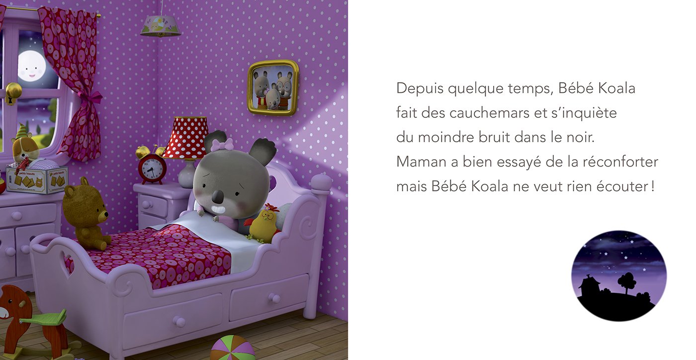 Amazon Com Socadis French Bebe Koala La Peur Du Noir Berkane Nadia Nesme Alexis Libros