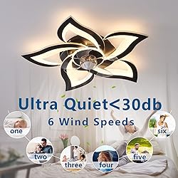 Dalouguan Ceiling Fan with Lights Remote