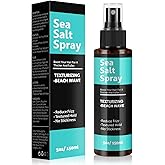 Sea Salt Spray for Hair Men and Women 5 fl oz - Dry Texturizing & Volumizing, Curl and Beach Waves Spray for Hair