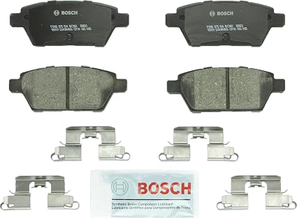 Amazon Com Bosch Bc1161 Quietcast Premium Ceramic Disc Brake Pad