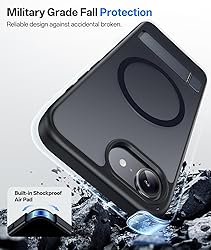 SIXBOX for iPhone 16e Case, Compatible with MagSafe
