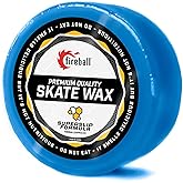 Fireball SuperSlip Pro Skateboard Wax for Rails - USA Formulated Skate Curb Wax for Scooters Aggressive Inline and Skateboards - Custom Formula Professional Skate Wax