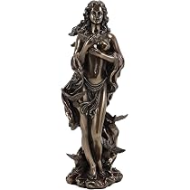 Amazon.com: Ebros Gift Classical Greek Nude Aphrodite with Doves ...