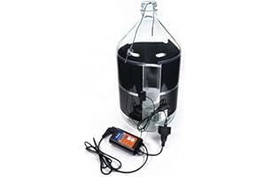 KENLEY Fermentation Heater Carboy Warmer - Kombucha Heating Wrap with Thermostat for Temperature Control - Electric Heat Pad Belt for Home Fermenting & Brewing - Fits Most Fermenter Vessels 2 to 8 Gallons