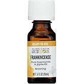 Aura Cacia Essentials Sanctifying Frankincense Jojoba Oil - 0.5 Oz