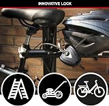 Master Lock Python Cable Lock 1.8 m Adjustable Security Cable 4 Keys view 2