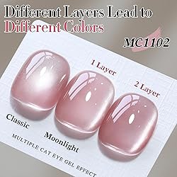 Double Rhythm Jelly Glass Cat Eye Gel Polish with