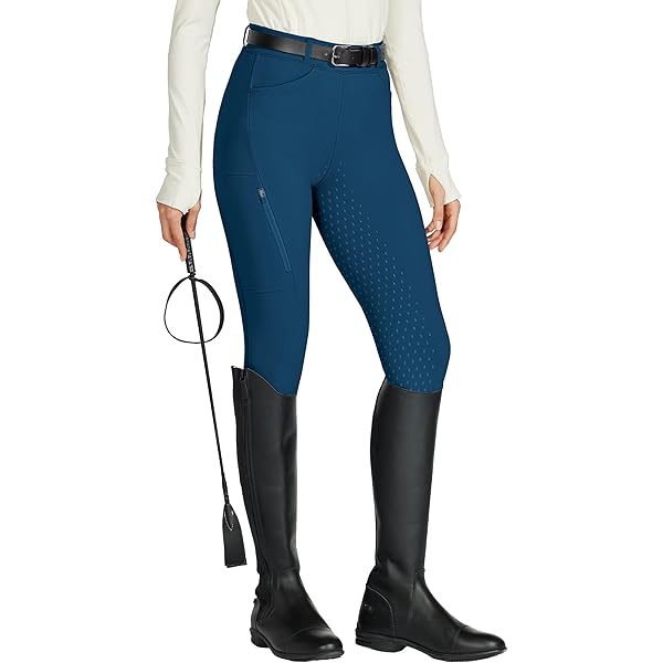 grip thermo rijlegging Hermine - Equilibre dames rijbroeken - Paardensport