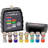 THE CIMPLE CO Coax Cable Tester, Tracer, and Toner - 8-Port Coaxial Cable Mapper and Locator with Color-Coded Remotes - Wire Tracer and Continuity Tester for Up to 8 Locations - 8 Ports, Black