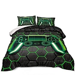 Z.Jian HOME Boys Comforter Set,Gaming Bedding for